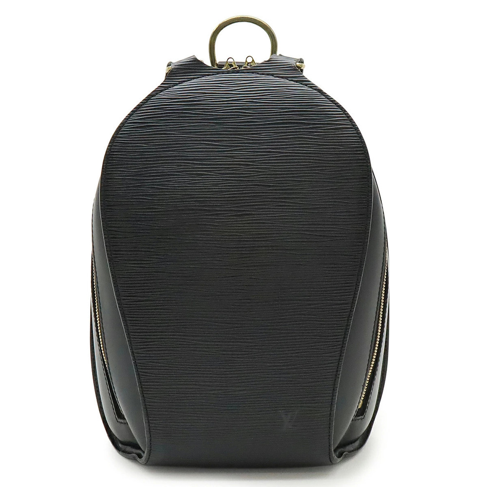 LOUIS VUITTON Epi Mabillon Backpack Shoulder Bag Leather Noir Black
